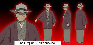 Wanyuudo - WANYUDO apare sub forma unui batran care poarta - Jigoku Shoujo